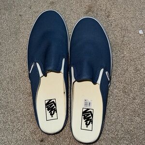 Vans men’s mules blue size 11